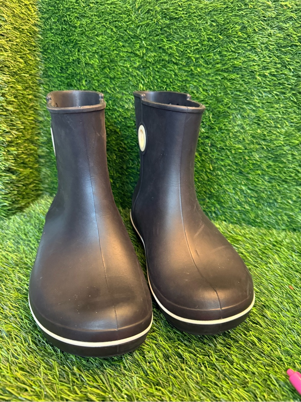 Crocs women jaunt shorty black Rain Boots - Lightweight Waterproof Style W10